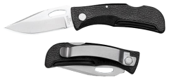 Gerber E-Z Out Manual Folding Knife, 2.38" Clip-point Stainless Steel Plain Blade (Fiberglass Reinforced Nylon Overlay Handle) - 6501