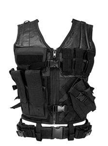 Ncstar - Vism Tactical Vest in Black - X-Large/2X-Large