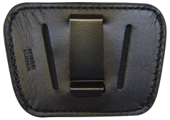 Peace Keeper 035BLK Belt Slide Inside/Outside Pants Medium/Large Frame Auto High Grade Leather Black - 035BLK