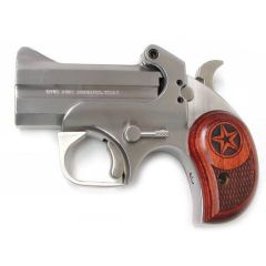 Bond Arms Texas .410/.45 Long Colt 2-Shot 3" Derringer in Satin Stainless (Defender) - BATD
