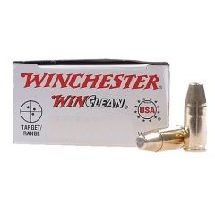 Winchester WinClean USA .38 Special Jacketed Flat Point Tin Core, 125 Grain (50 Rounds) - WC381