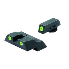 Meprolight Green Front/Rear Tru-Dot Fixed Sights For Glock 26/27 10226
