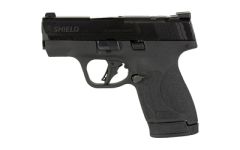 Smith & Wesson M&P Shield Plus .30 Super Carry 16+1 3.10" Pistol in Black (Optic Ready Stainless Steel Slide + No Safety) - 13474