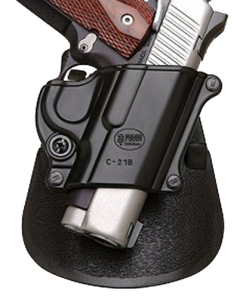 Fobus USA Paddle Right-Hand Paddle Holster for 1911 Government/Browning Hi-Power in Black (5") - C21B
