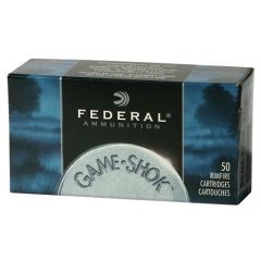 Federal Cartridge Game-Shok .22 Long Rifle Copper Plated Hollow Point, 38 Grain (50 Rounds) - 712