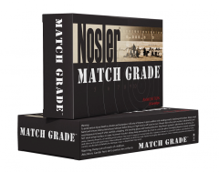 Nosler Bullets Match Grade 6.5 Creedmoor Hollow Point, 140 Grain (20 Rounds) - 43455