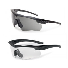 Crossbow Suppressor 2X (Clear and Smoke Gray) - Black frames.