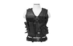 Ncstar - Vism Tactical Vest in Black - Medium/X-Large