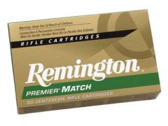 Remington Premier MatchKing .223 Remington/5.56 NATO Boat Tail Hollow Point Match, 77 Grain (20 Rounds) - RM223R3