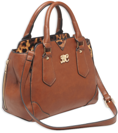 Bulldog Case Company Universal Purse Satchel Style Purse in Chestnut Smooth Leather Leather - BDP024