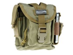 Drago Gear Patrol Pack Belt Bag in Tan Reinforced Webbing - 16302TN