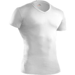 Under Armour HeatGear Men's Undershirt in White - 2X-Large