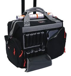 G*outdoors - Inc Rolling Range Bag Range Bag in Black Canvas - 2215RB