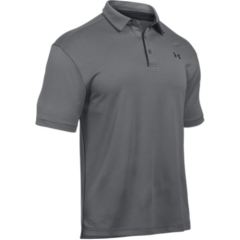 Under Armour Tech Men's Short Sleeve Polo in Graphite - 3X-Large