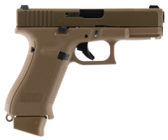 Glock 19X Crossover 9mm 10+1 4.02" Pistol in Coyote Tan - PX1950701