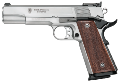 Smith & Wesson 1911 9mm 10+1 5" 1911 in Stainless Steel (Pro) - 178047