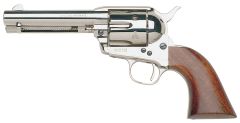 Taylors & Co 1873 Cattleman .45 Colt 6-Shot 4.7" Revolver in Nickel - 555121