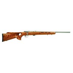 Savage Arms Mark II BTVS .22 Long Rifle 5-Round 21" Bolt Action Rifle in Stainless Steel - 25725