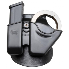 Fobus USA Handcuff/Magazine Combo Magazine/Handcuff Holder in Black - CU9GMP