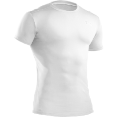 Under Armour HeatGear Men's Undershirt in White - Medium