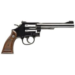 Smith & Wesson 17 .22 Long Rifle 6-Shot 6" Revolver in Blued (Masterpiece) - 150477