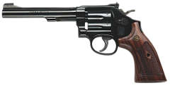 Smith & Wesson 48 .22 Winchester Magnum 6-Shot 6" Revolver in Bright Blue (Classic) - 150718