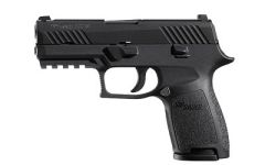 Sig Sauer P320 Compact 9mm 10+1 3.9" Pistol in Black Nitron (Internal Safety System) - 320C9B10