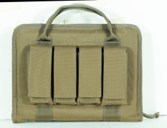 Pistol Case with Mag Pouches (Coyote)