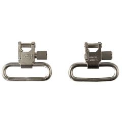 Uncle Mikes 1 1/4" Nickel Quick Detach Swivels 10933