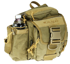 Drago Gear Hiker Bag Shoulder Bag in Tan 1000D Nylon - 15301TN