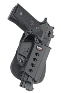 Fobus USA Evolution Right-Hand Multi Holster for Beretta Vertec/Taurus 92, 99 in Black (W/ Crimson Trace) - BRV