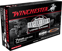 Winchester Expedition 7mm Remington Magnum AccuBond, 168 Grain (20 Rounds) - S7LR