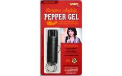 Sabre Campus Safety Pepper Spray, Gel, .54oz, Black Hc-14-cpg-bk-us