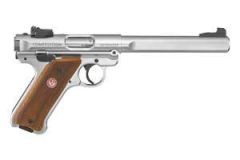 Ruger Mark IV .22 Long Rifle 10+1 6.88" Pistol in Stainless Steel - 40112