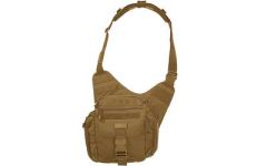 5.11 Tactical Push Pack Waterproof Sling Backpack in Flat Dark Earth - 56037