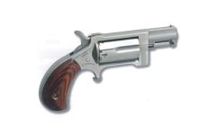 North American Arms Mini-Revolver .22 Winchester Magnum 5-Shot 1" Revolver in Stainless - NAA-SW
