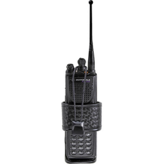 Accumold Elite Adjustable Radio Holder Option: Motorola Saber - Basket Weave