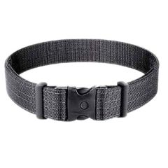 Uncle Mike's Deluxe Duty Belt in Black Textured Nylon - Large (44" - 48")