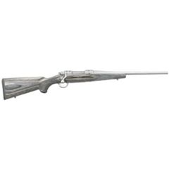 Ruger M77 Hawkeye Compact .243 Winchester 4-Round 16.5" Bolt Action Rifle in Matte Stainless - 17108