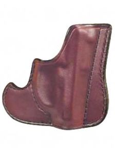 Don Hume 001 Front Pocket Holster, Fits Taurus 85, S&w J Frame, Ambidextrous, Brown Leather J100100r - J100100R