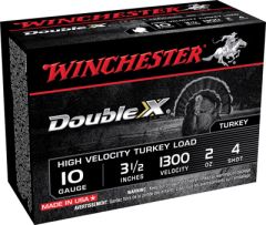 Winchester Supreme Double X Turkey .10 Gauge (3.5") 4 Shot Lead (10-Rounds) - STH104