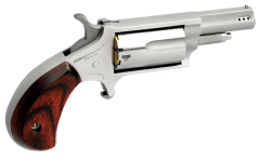 North American Arms Ported .22 Winchester Magnum 5-Shot 1.12" Revolver in Stainless (Ported) - NAA22MSP