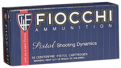 Fiocchi Ammunition .38 S&W Lead Round Nose, 145 Grain (50 Rounds) - 38SWSHL