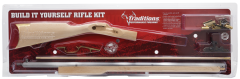 Trad KRC52206 Kentucky Rifle Kit Clam 50BlkPwdr 33.5" Cap Lock Blued