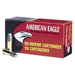 Federal Cartridge American Eagle .22 Long Rifle Copper Plated Hollow Point, 38 Grain (40 Rounds) - AE22
