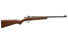 Crickett KSA2238 Single Shot Bolt 22 Long Rifle (LR) 16.12" 1 Walnut Stk Blued