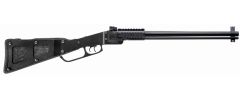 Chiappa M6 .12 Gauge/.22 Long Rifle 18.5" Over/Under Rifle in Matte Black - 500.188