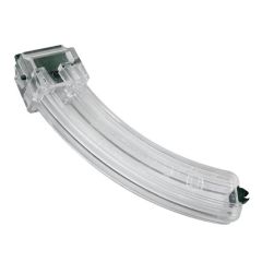 Outers,Shootridge,Gunslick .22 Long Rifle 25-Round Clear Polymer Magazine for Ruger 10/22 Series - 40420