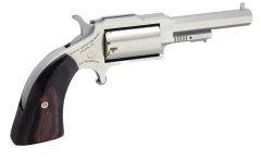 North American Arms 1860 .22 Long Rifle/.22 Winchester Magnum 5-Shot 2.5" Revolver in Stainless (Sheriff) - 1860250C