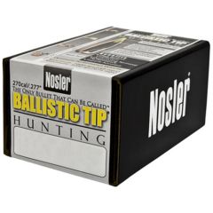 Nosler Spitzer Hunting Ballistic Tip 270 Cal 150 Grain 50/Box 27150